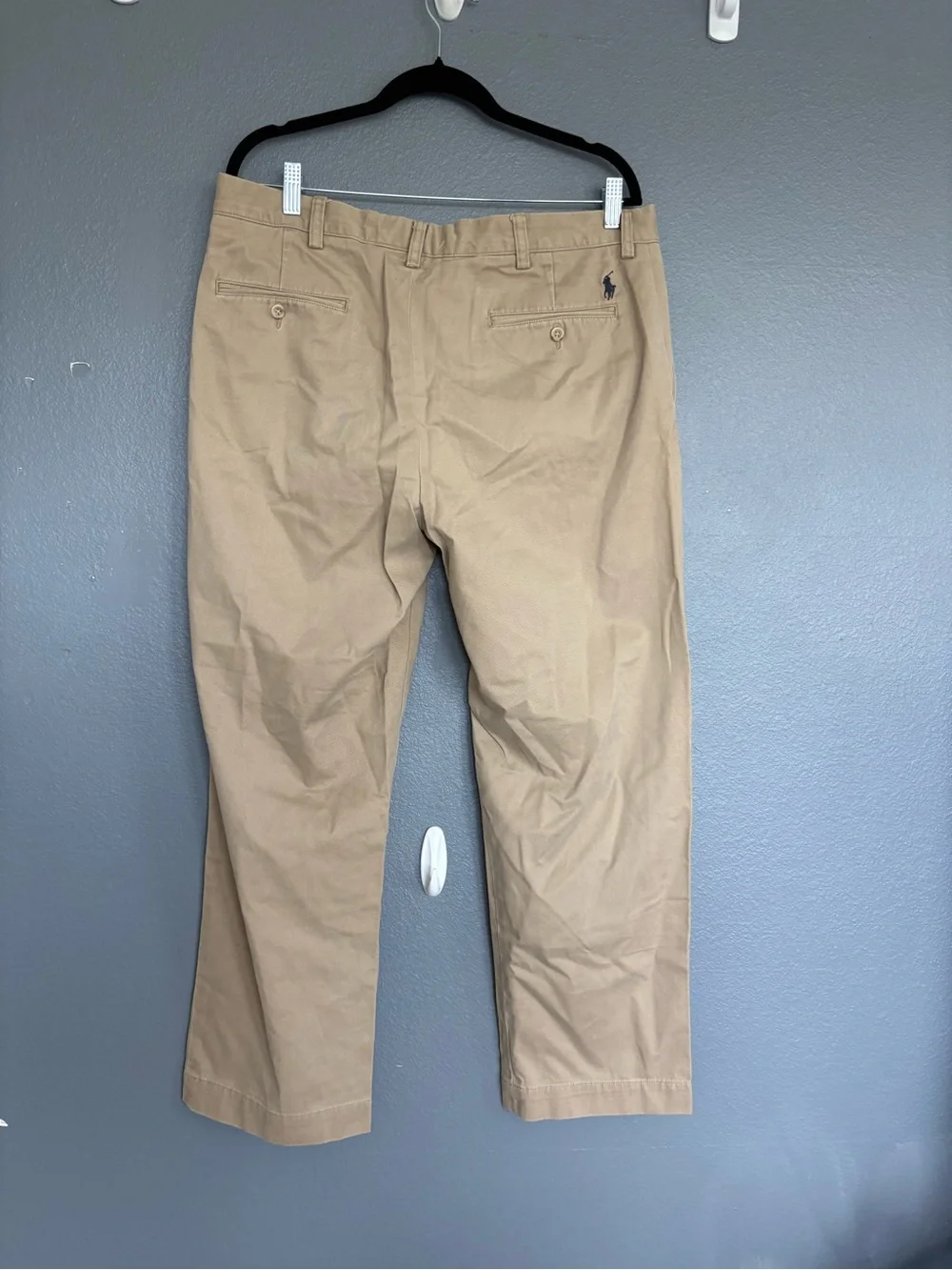 Polo Ralph Lauren Preston Men’s Chino Pants 36x30 Khaki Tan Classic Preppy